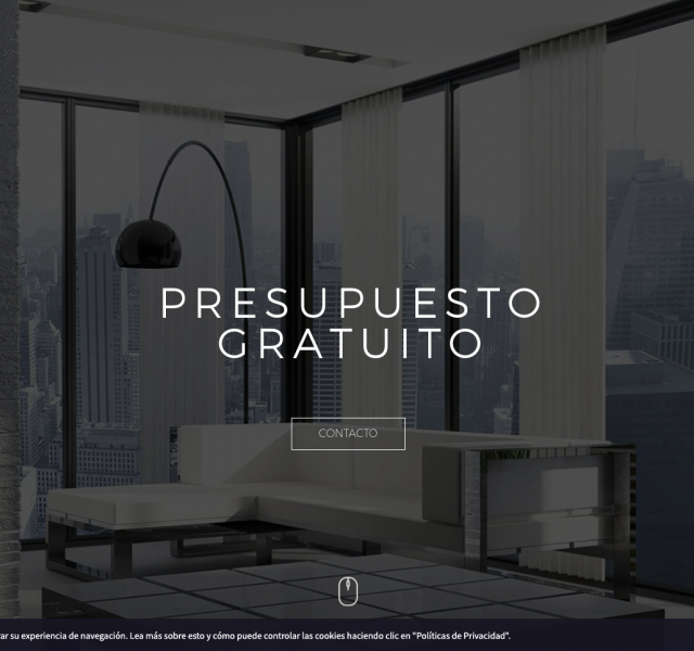 diseño web reformas metro cuadrado