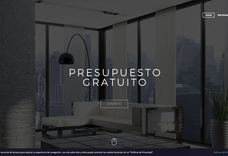 diseño web reformas metro cuadrado