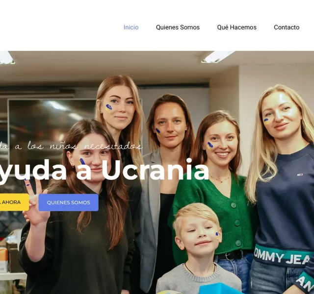 diseño web wordpress ukrainian lives